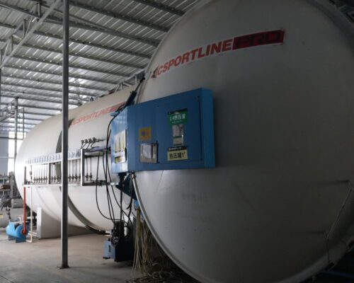 Hot-pressing cylinder