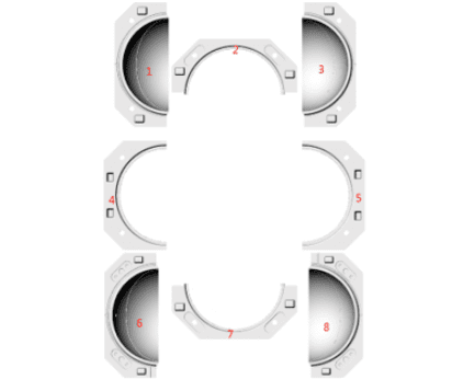 3d drawing of basketball