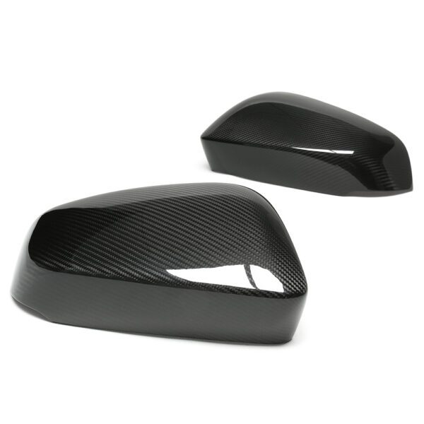 Toyota Alphard 2023-24 Carbon Fiber Mirror Covers - Image 3