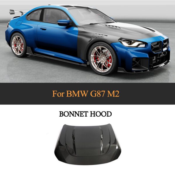 BMW G87 M2 Replacement Dry Carbon Hood
