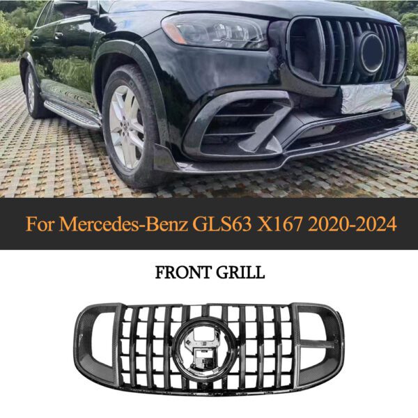 For MERCEDES BENZ GLS X167 GLS63 AMG Front Grille