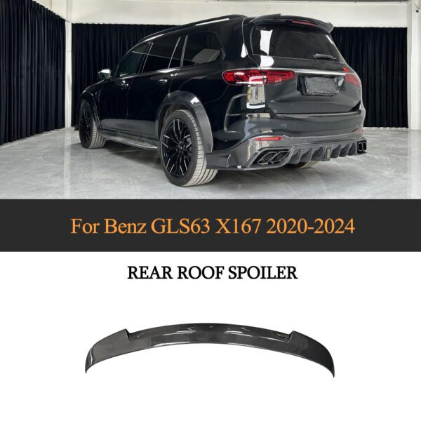 2020-2024 Mercedes-Benz GLS63 X167 Carbon Fiber Rear Roof Spoiler