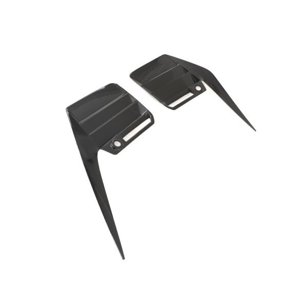 2023 BMW G87 M2 Dry Carbon Rear Bumper Trim (2pcs) - Image 2