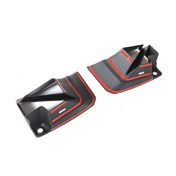 BMW G87 M2 Coupe Dry Carbon Front Bumper Vent Covers - Image 8