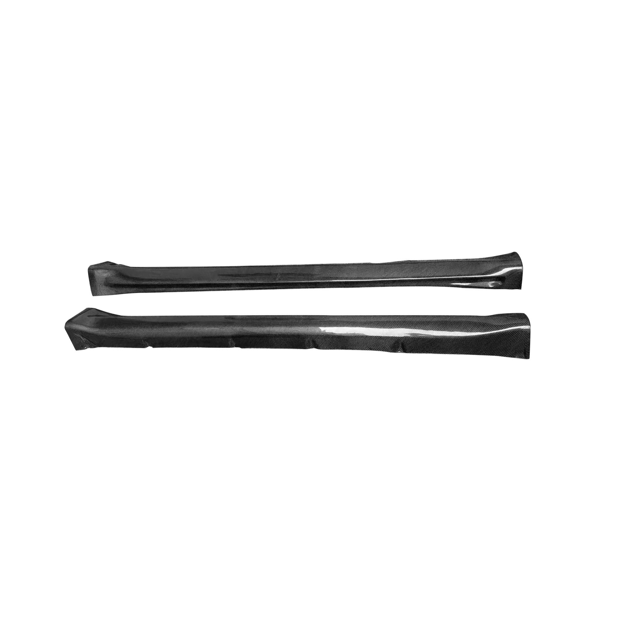 Tesla Model Y 2019-2024 Real Carbon Fiber Side Skirts - Image 2