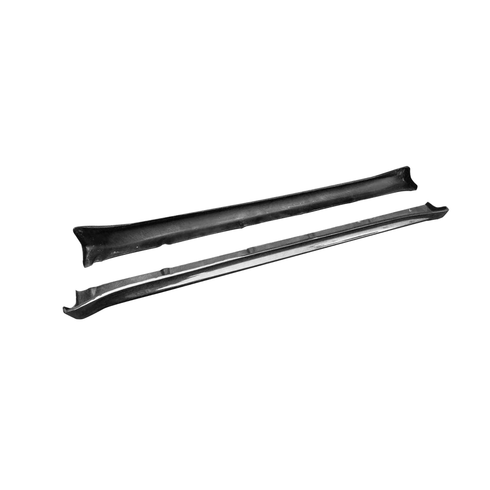Tesla Model Y 2019-2024 Real Carbon Fiber Side Skirts - Image 3