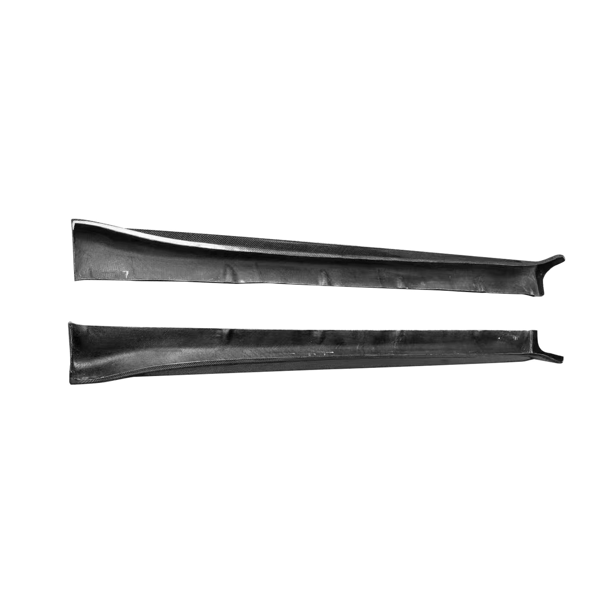 Tesla Model Y 2019-2024 Real Carbon Fiber Side Skirts - Image 4