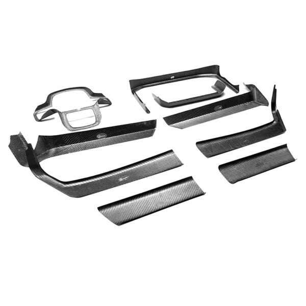 Fit For F-150 Carbon Fiber Full interior Trim for 2015-2022 Ford F150 Raptor LHD - Image 8