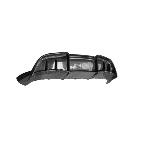 For Tesla Model Y 2019-2024 Real Carbon Fiber Rear Diffuser - Image 2