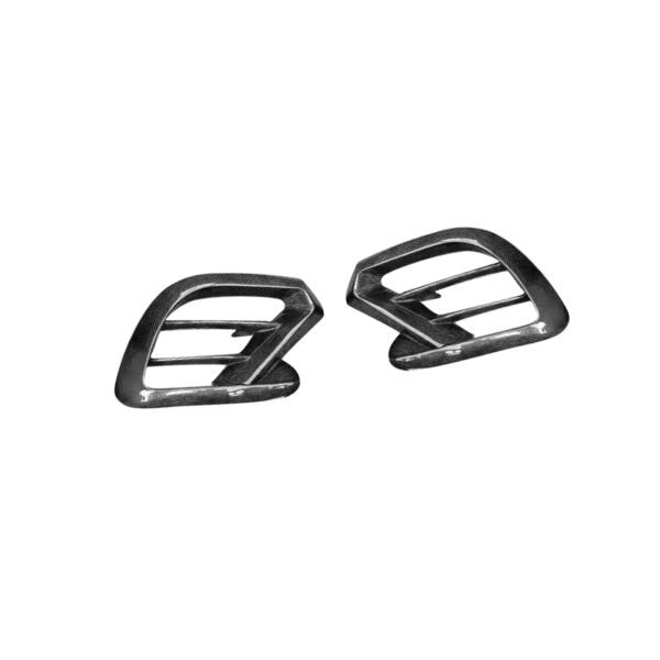 For Mercedes-Benz GLS63 AMG Carbon Fiber Fog Lamp Grill Air Vent Cover. - Image 4