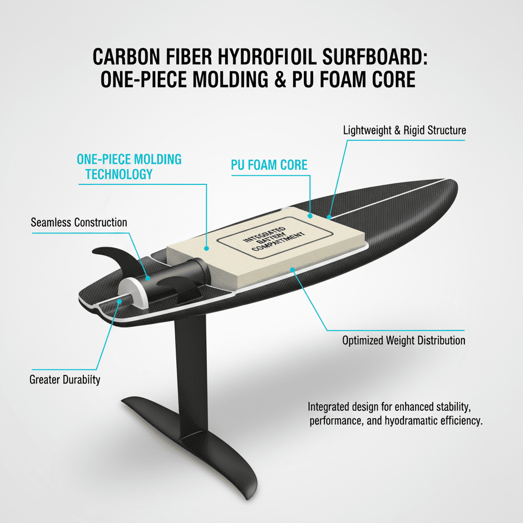 PU Foam Core and Battery Compartment Design
