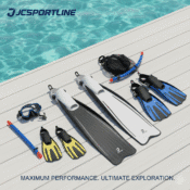 Premium JCSPORTLINE diving fins designed for maximum performance