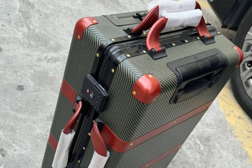 carbon luggage case