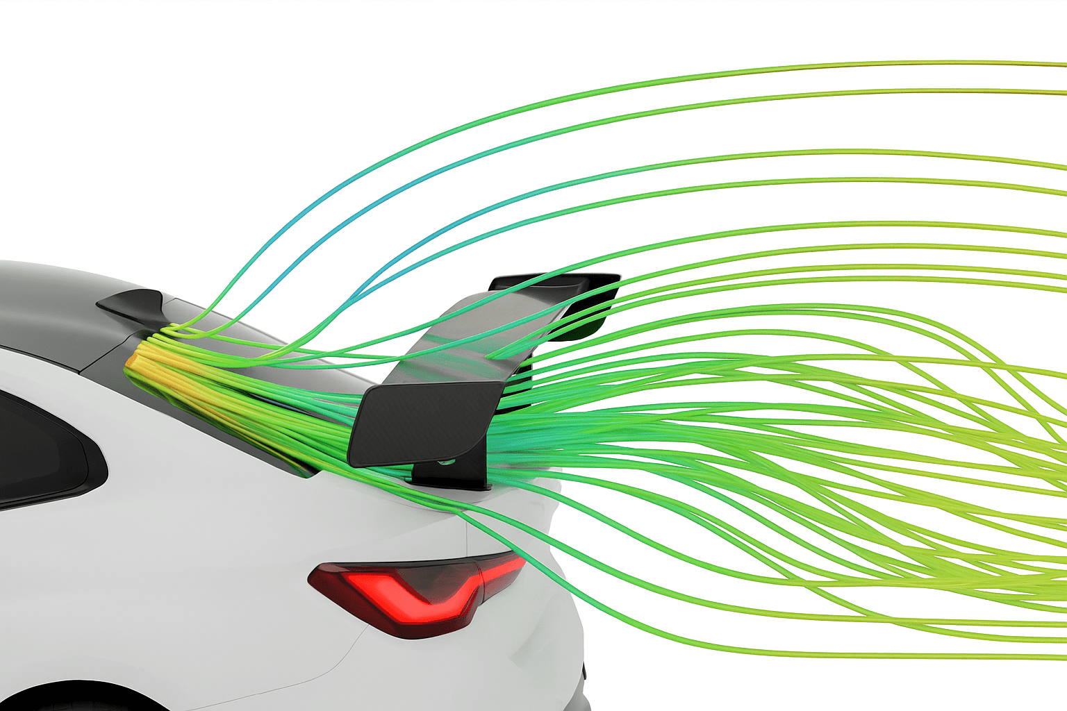 How CFD-Engineered Rear Wings Improve Aerodynamics and Fuel Efficiency