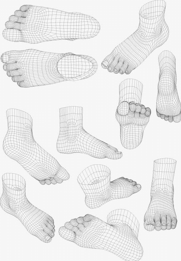 Foot shape collection