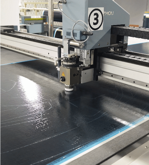 Picture of fabric cutting 3