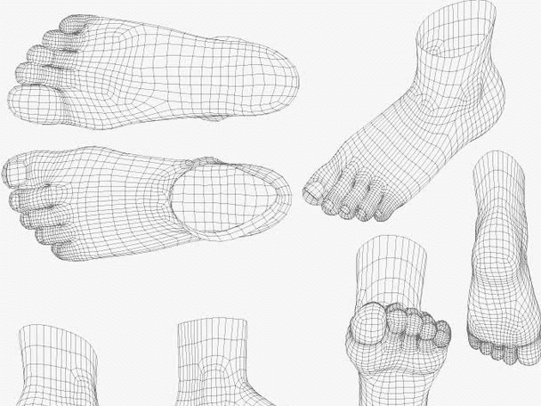 foot shape capture