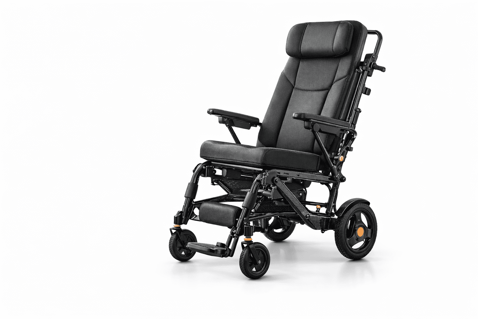 Carbon Fiber Manual Elderly Wheelchair for Nursing Care OEM ODM - Image 2