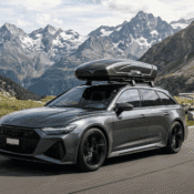 Carbon fiber roof box