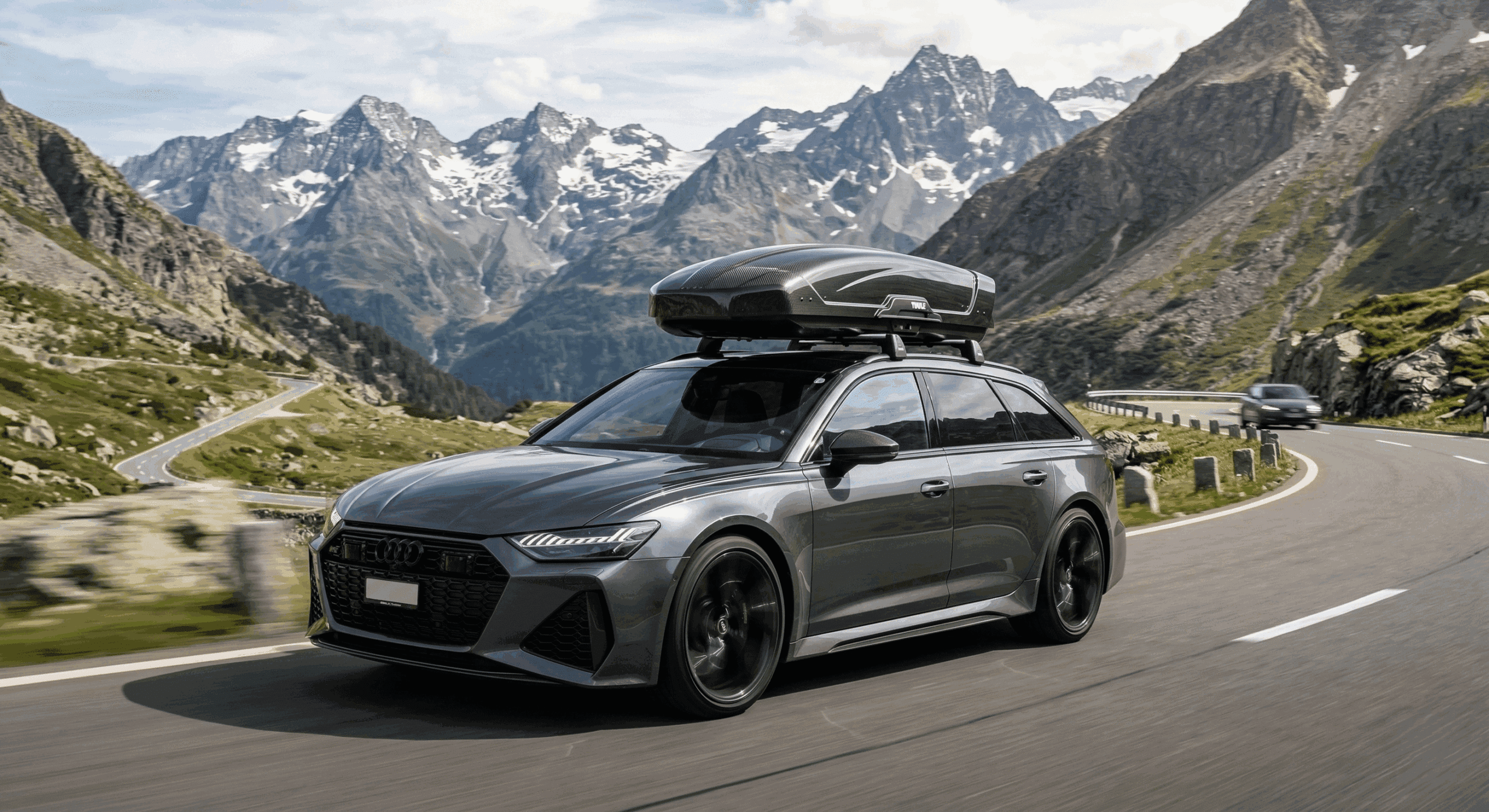 Carbon fiber roof box