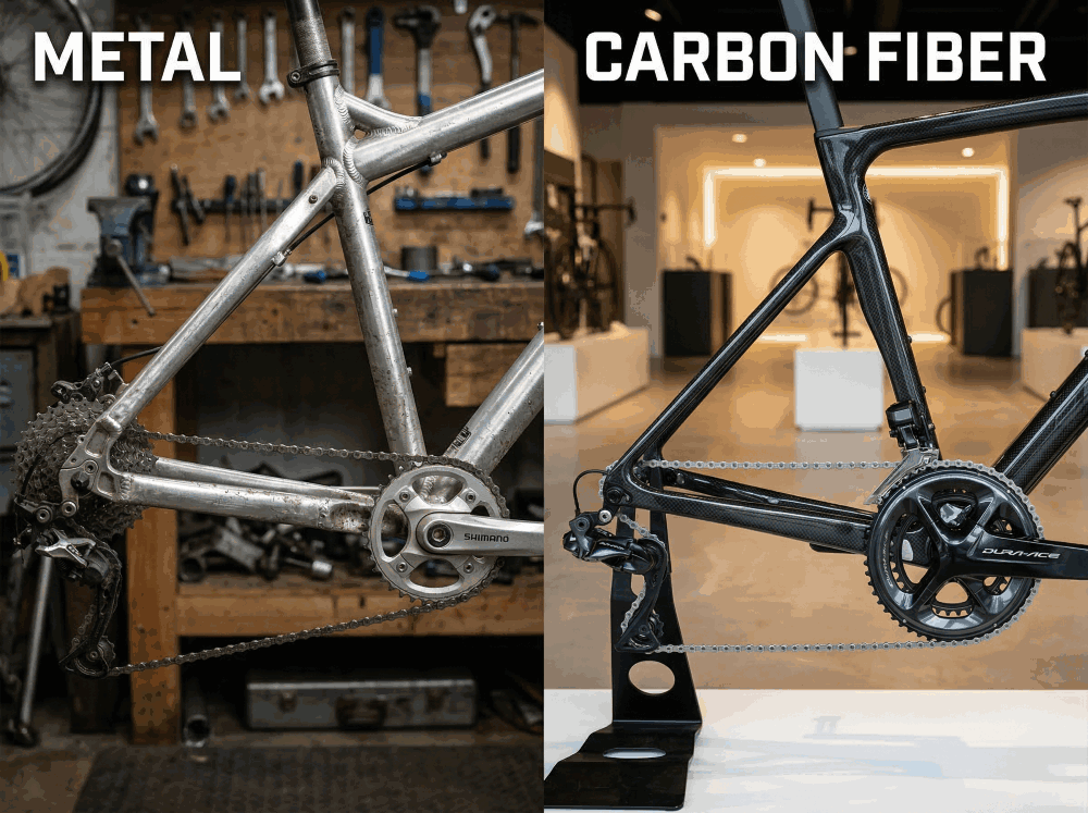 Metal vs. Carbon Fiber