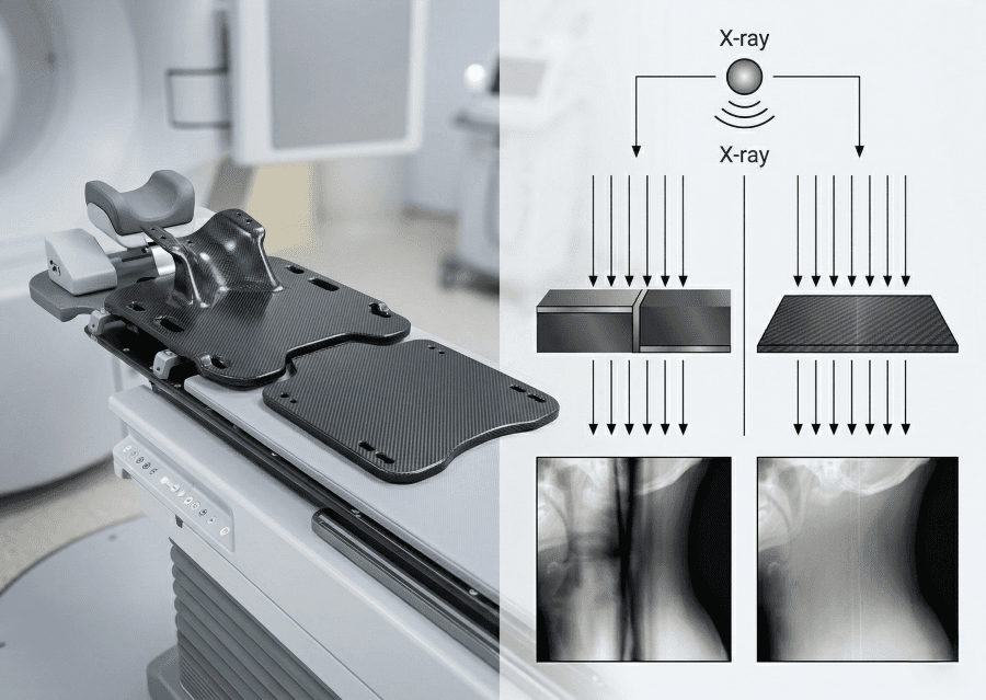 Carbon Fiber Radiotherapy Positioning Board