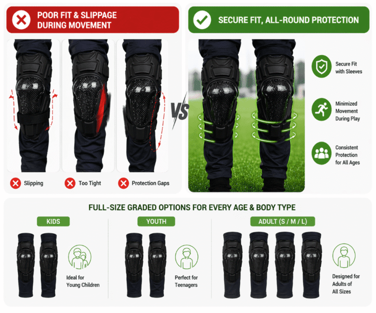 Poor Fit & Slippage During Movement