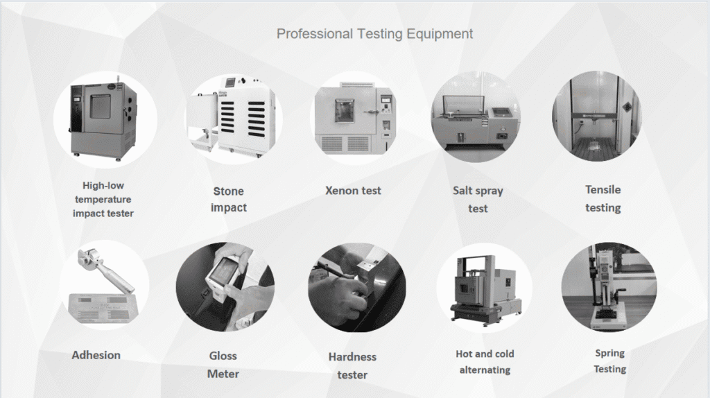 professional testing equipment