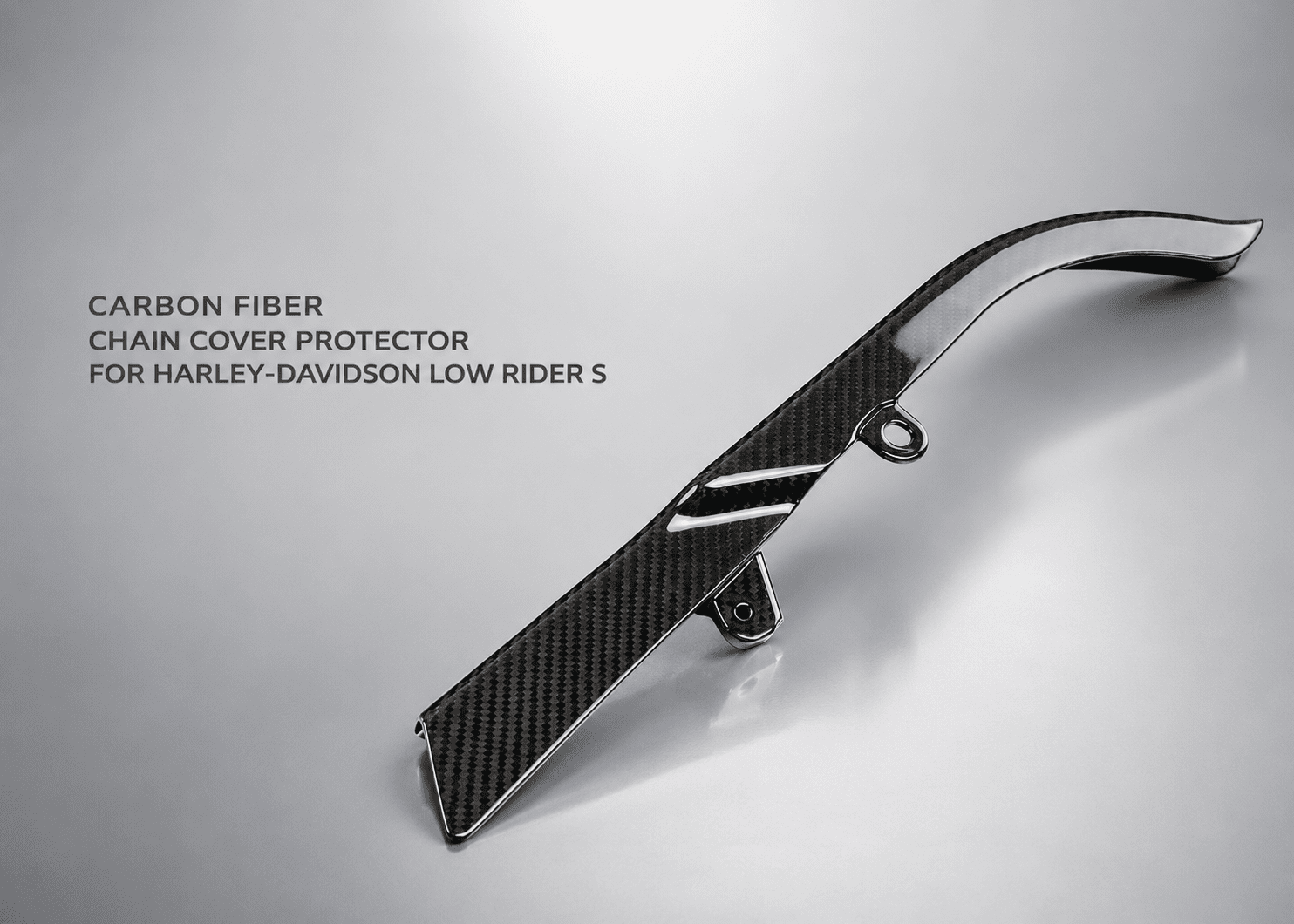 3k glossy carbon fiber chain cover protector
