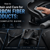 Carbon fiber care and maintenance guide banner