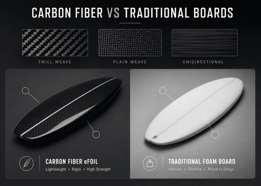 Carbon fiber vs traditional boards comparison