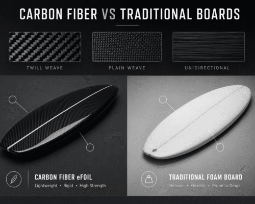 Why Carbon Fiber One-Piece eFoils Outperform Traditional Split Boards
