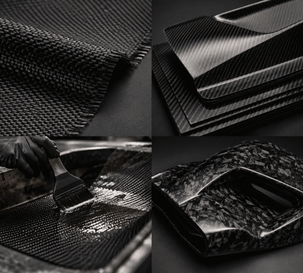 Dry Prepreg WetForged Carbon