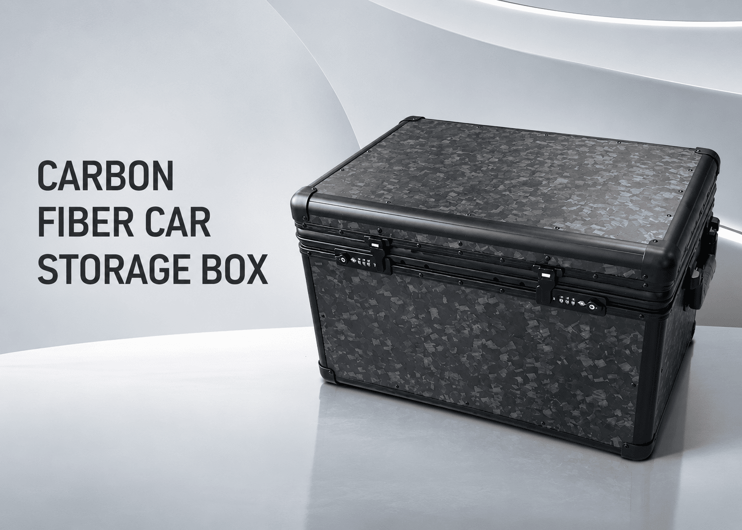 carbon fiber car storage box
