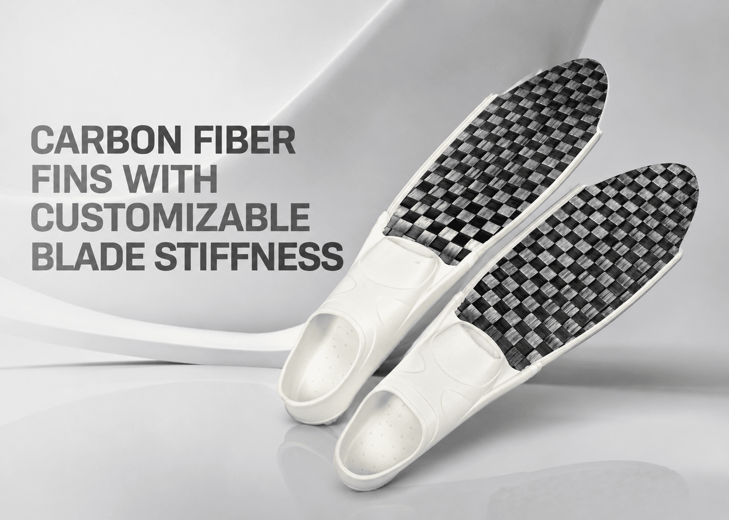 carbon fiber fins with customizable blade stiffness 6