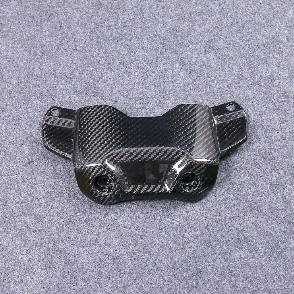 carbon fiber fuel tank front cover protector 2