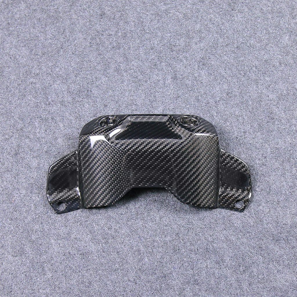 carbon fiber fuel tank front cover protector 5