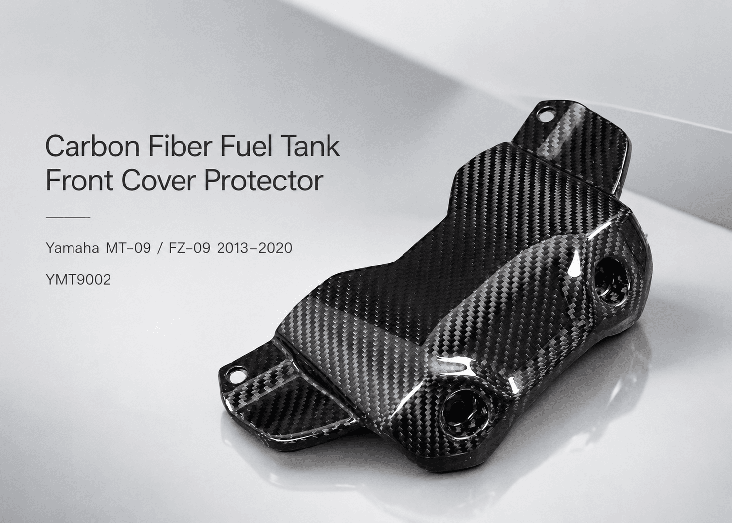 carbon fiber fuel tank front cover protector