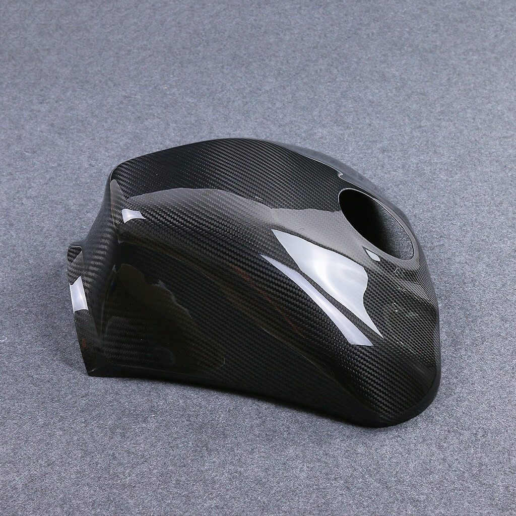 carbon fiber raised fuel tank cover for kawasaki 3