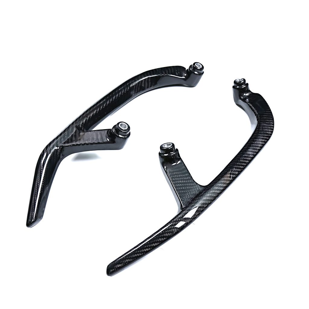 carbon fiber rear seat grab handle covers for yamaha 1