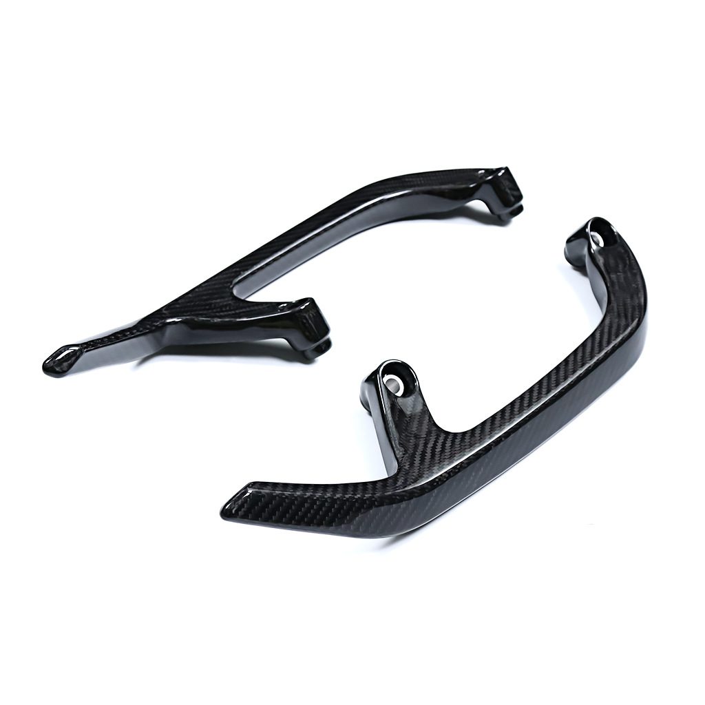 carbon fiber rear seat grab handle covers for yamaha 4