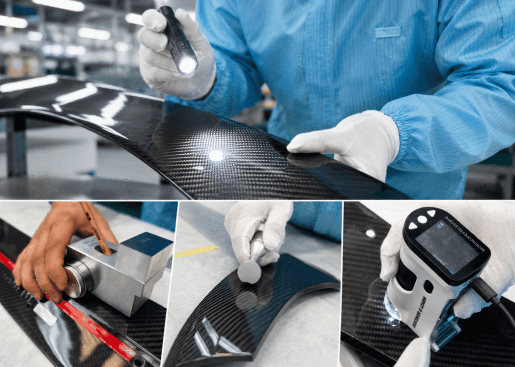 carbon fiber testing