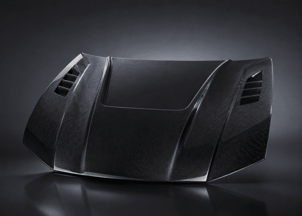 dry carbon fiber hood product-1