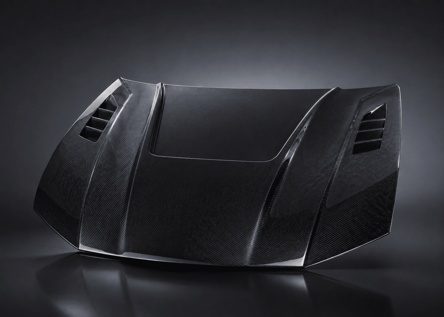dry carbon fiber hood product-1