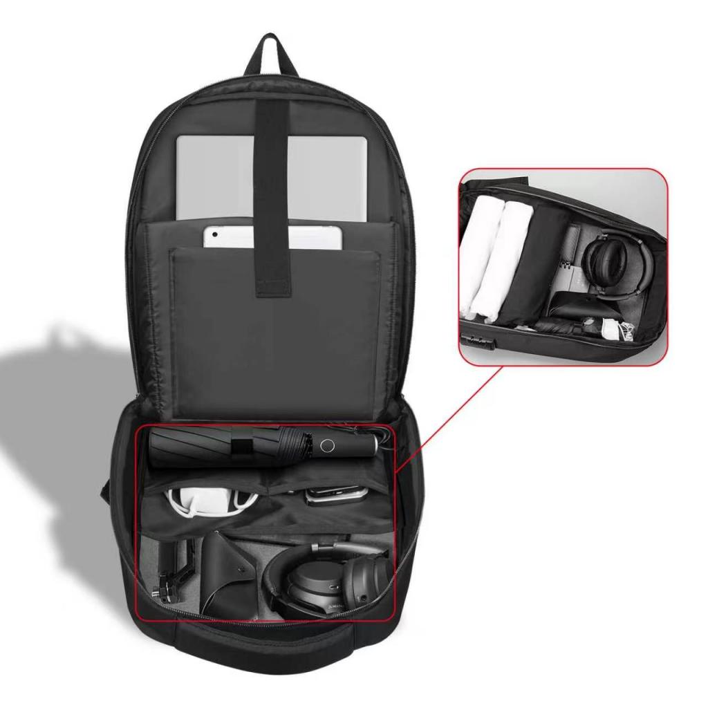durable 3k twill matte carbon fiber backpack 2