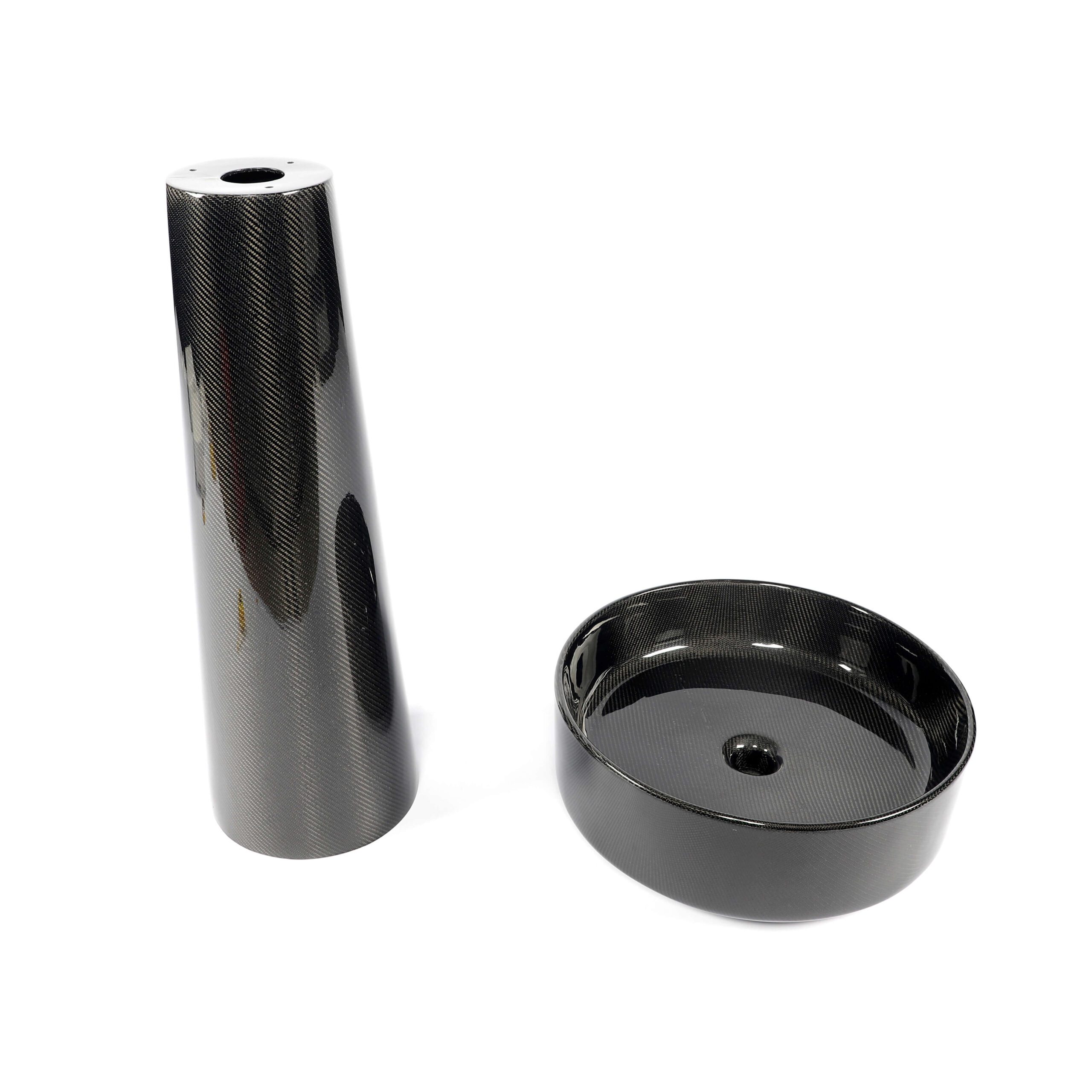 round carbon fiber wash basin 1