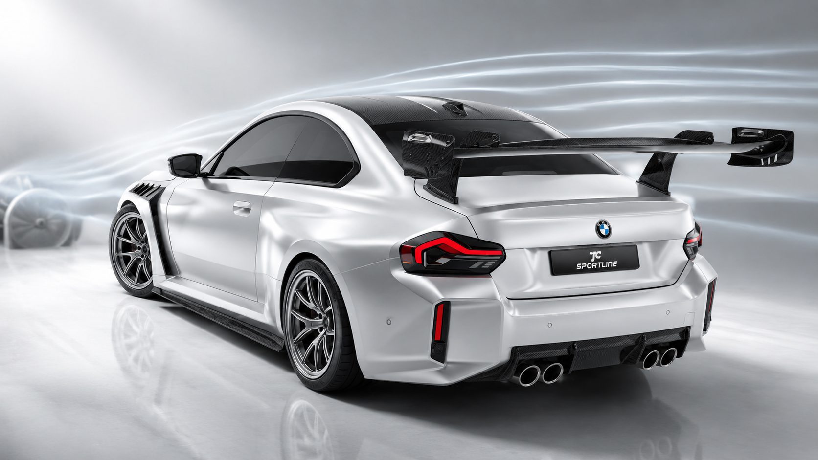 Automotive carbon fiber aerodynamic parts