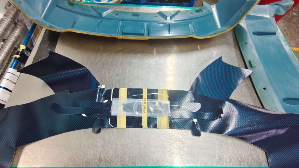 Custom Carbon Fiber Rear Wing 3