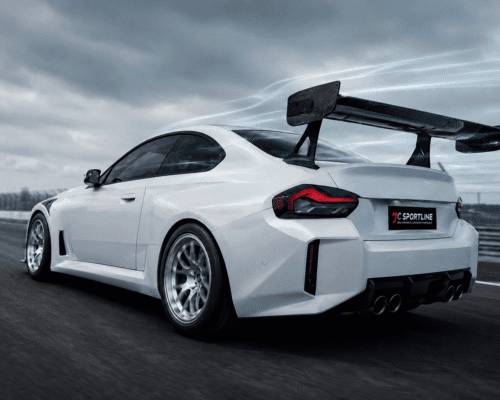 Custom Carbon Fiber Rear Wing Development: CFD, Downforce & Structural Validation