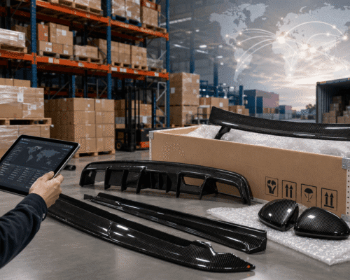 How to Dropship Carbon Fiber Auto Parts: A Supplier’s Guide to Warehouses, Tracking & Customs